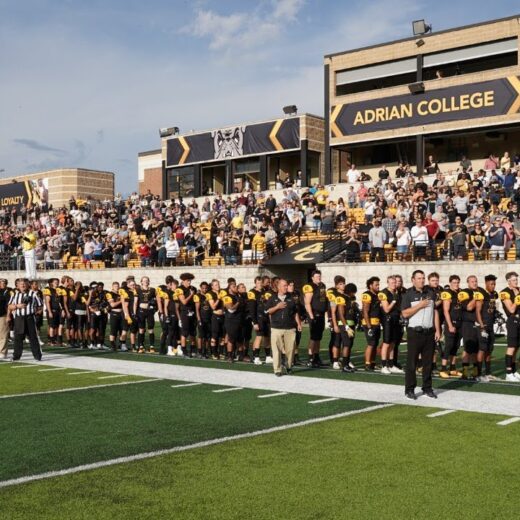 Adrian College Football Hosts Trine University